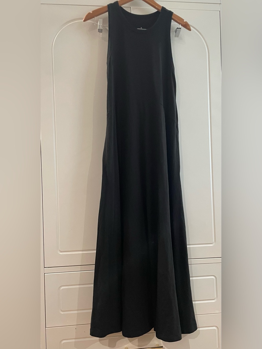 A New Day Women's Black Maxi Skirt - Sleek A-Line Design